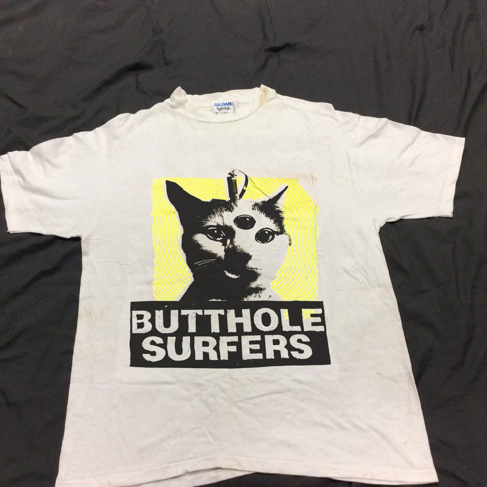 Vintage 1989 Butthole Surfers Shirt XL Don Rock | eBay