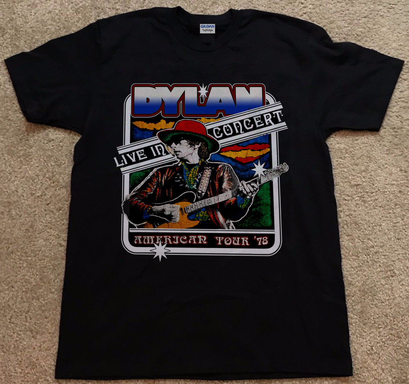 BOB DYLAN 1978 CONCERT T-Shirt retro vintage classic – House of