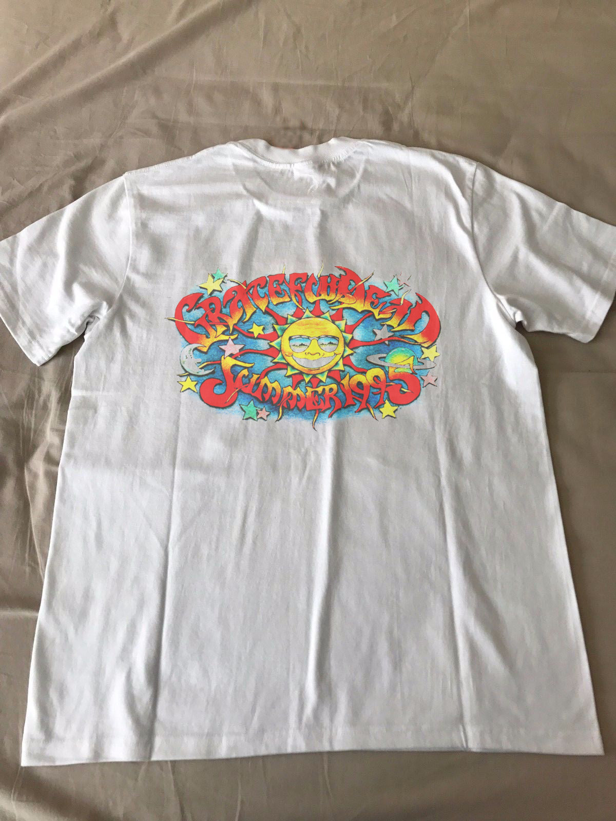 Original Uncensored 1980 Grateful Dead Tour T-Shirt // On The