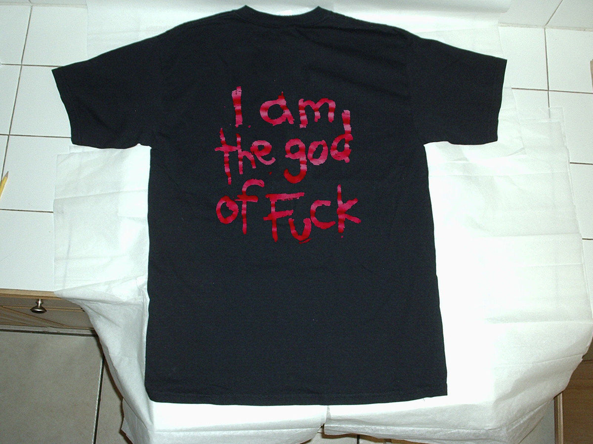 Rare Vintage 1994 Marilyn Manson God of Fuck shirt