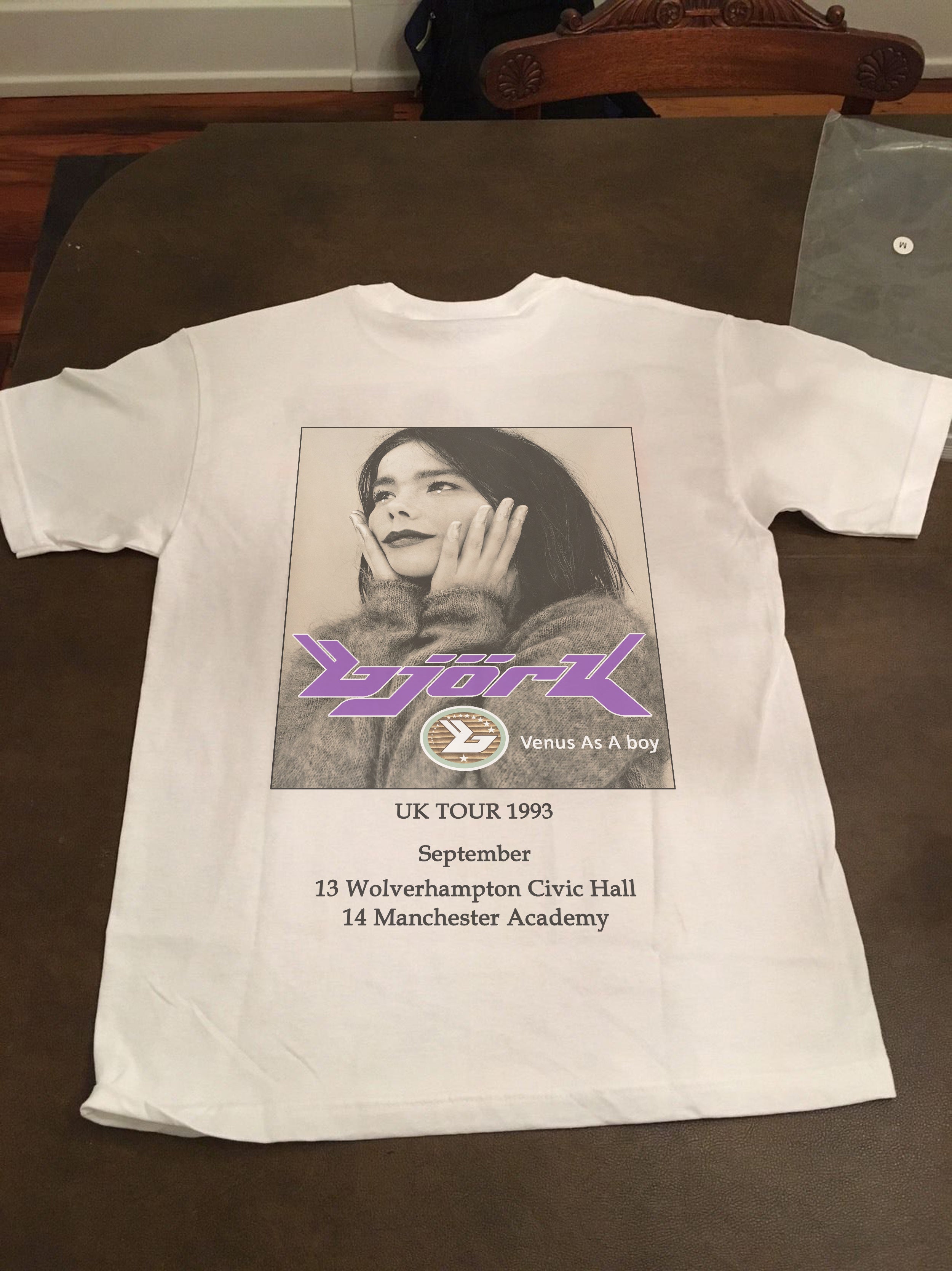 Vintage Bjork tour uk 1993 shirt – House of vintage shirt