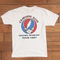 Grateful Dead 1987 Ventura CA Vintage Concert T-Shirt