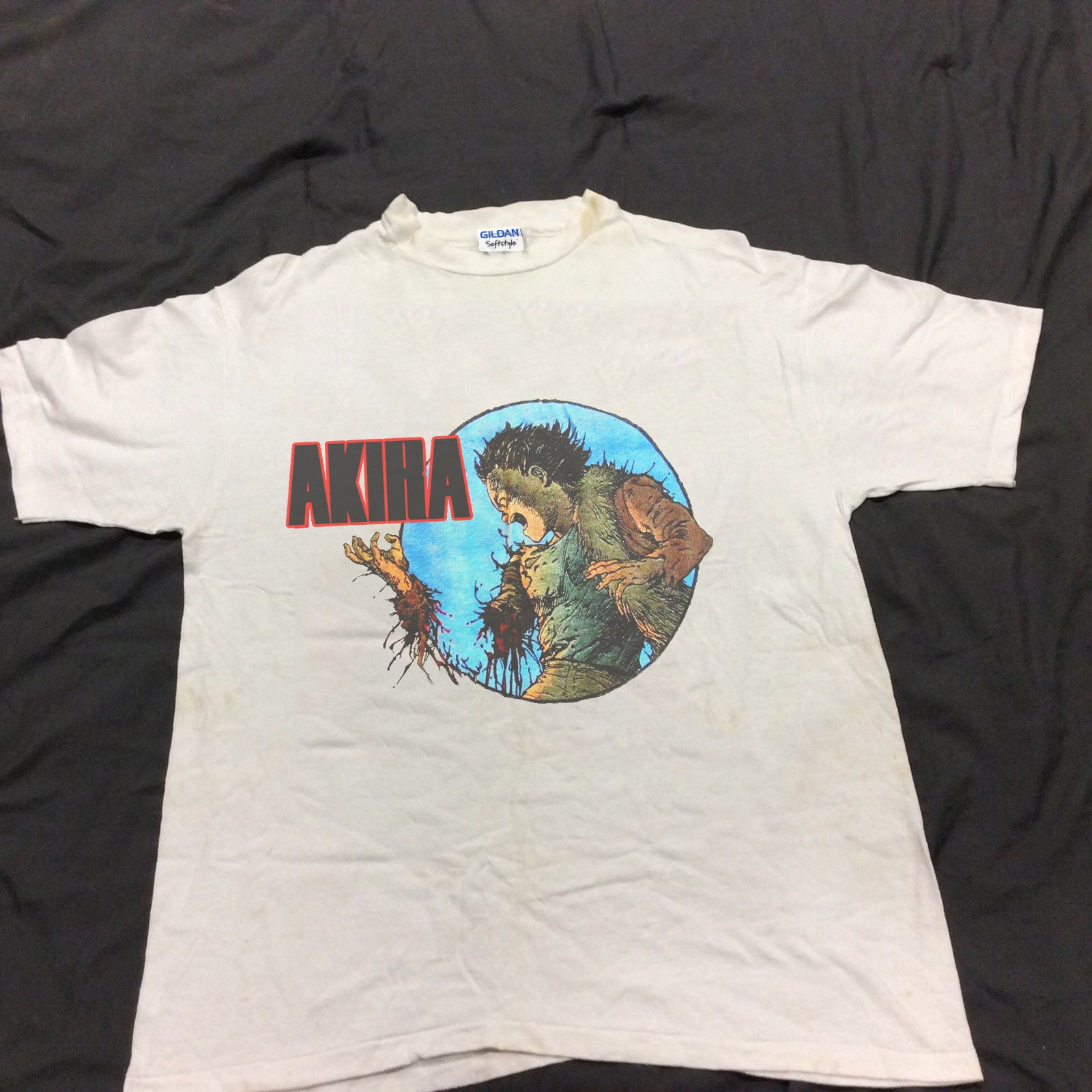AKIRA アキラ 1991 アキラ君 Tシャツ Graphitti 1991 VINTAGE GRAPHITTI AKIRA TEE SHIRT MASH ROOM ANIME NICE