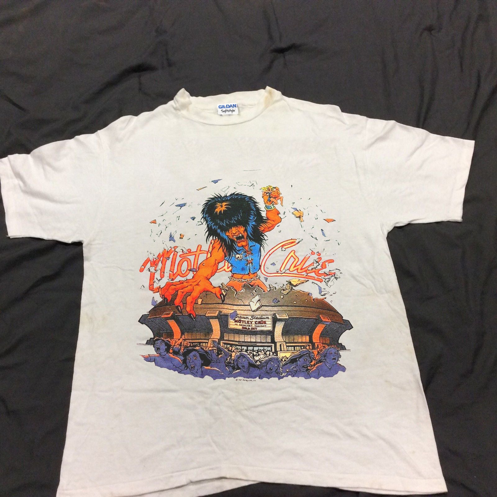 Motley crue 2024 t shirt vintage