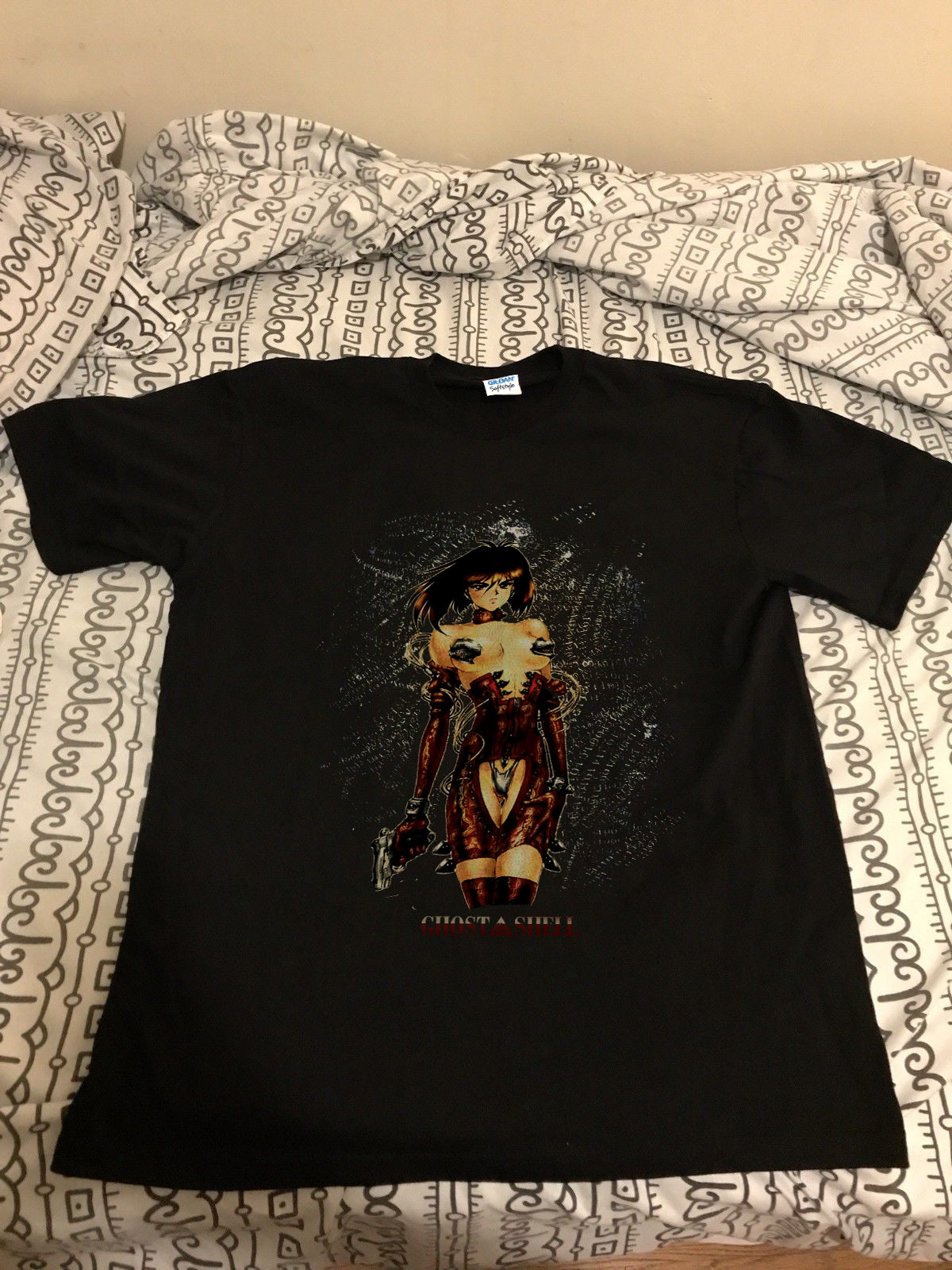 Vintage Ghost in the Shell Masamune Shirow Bandai Anime Shirt 90