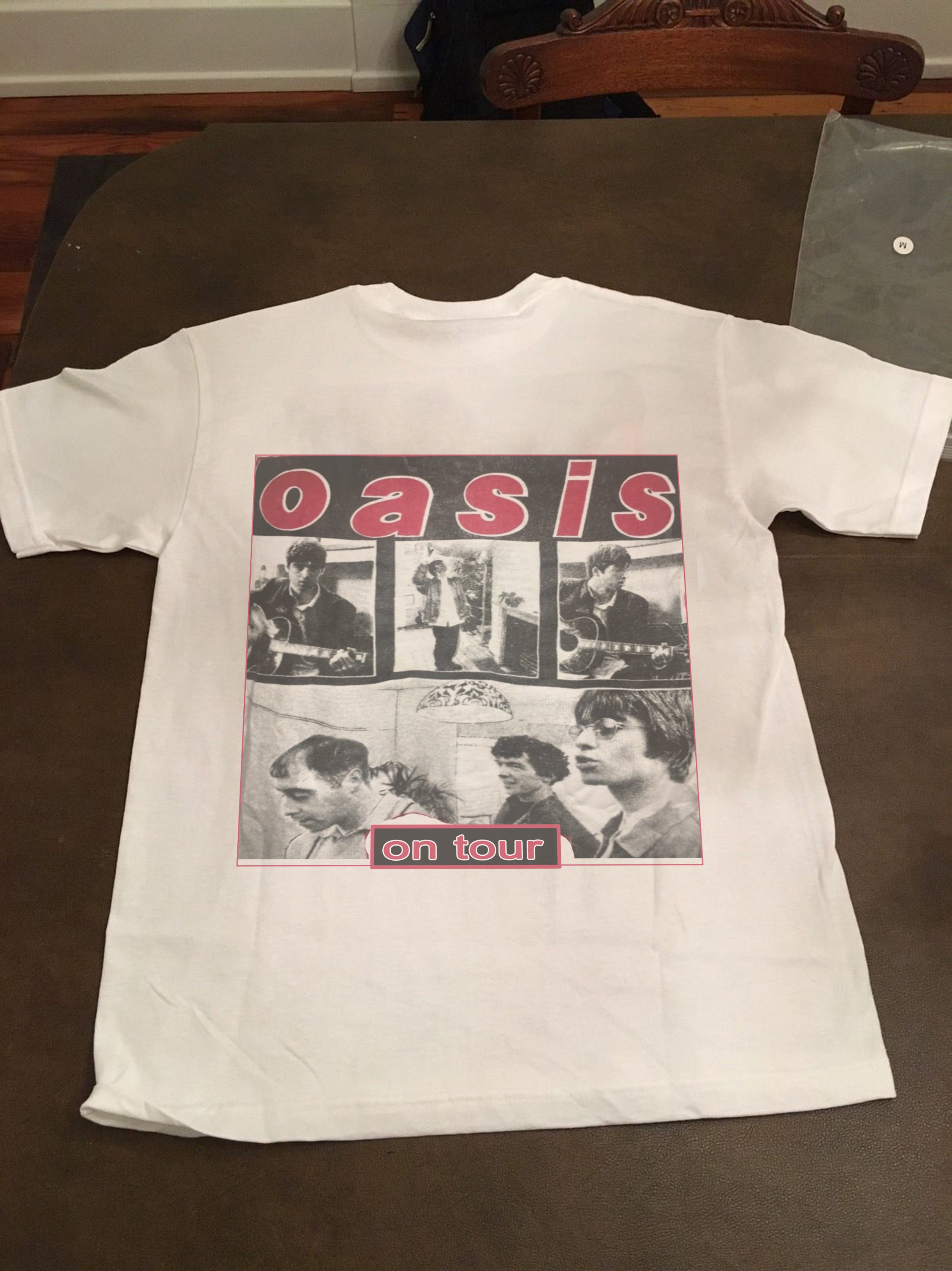 Vintage OASIS Concert 1994 Tour blur 90's grunge T Shirt – House